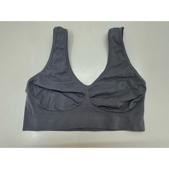 Unbranded Womens Bra Size Medium Blue Pullover Unpadded Wireless Comfort - Picture 1 of 9